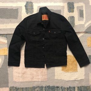 Levi’s Black Denim Trucker Jacket